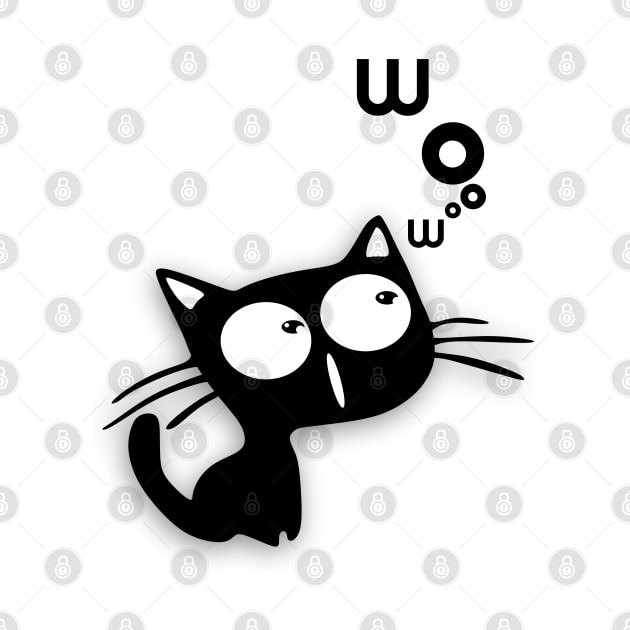 wow cat by TrendsCollection