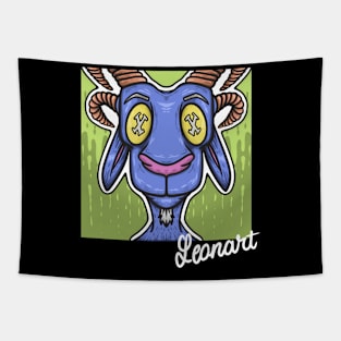 Leonart goat Tapestry