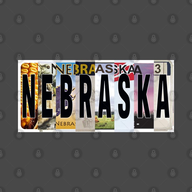 Nebraska License Plates by stermitkermit