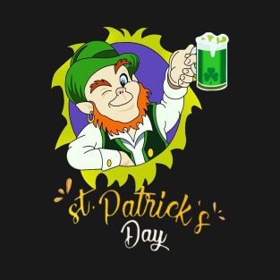 get beer happy st patricks day T-Shirt