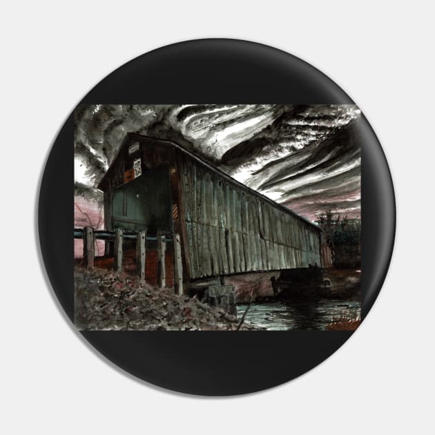 BACK CREEK #2 (Hoyt Station) Pin by DureallFineArt