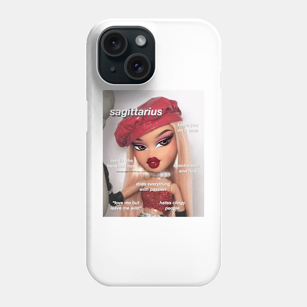 Sagittarius bratz Phone Case by ematzzz