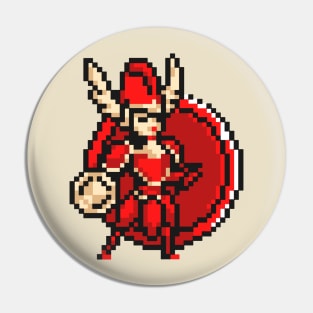 Pixel Shield Knight Pin