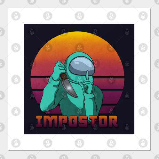 Among Us Impostor Cyan Crewmate Among Us Posters And Art Prints Teepublic Just click on the icons, download the file(s) and print them on your 3d printer. teepublic