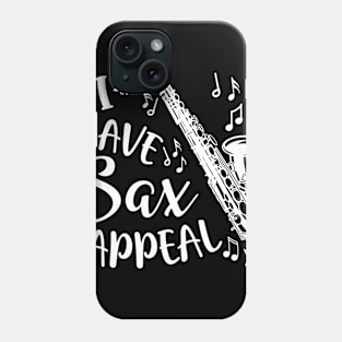 I Have Sax Appeal Saxophone Marching Band Funny Phone Case