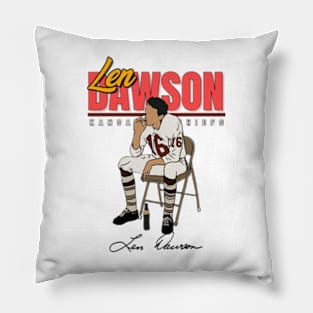 Len Dawson Aesthetic Tribute 〶 Pillow