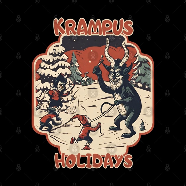 Krampus holidays by Ilustradamus