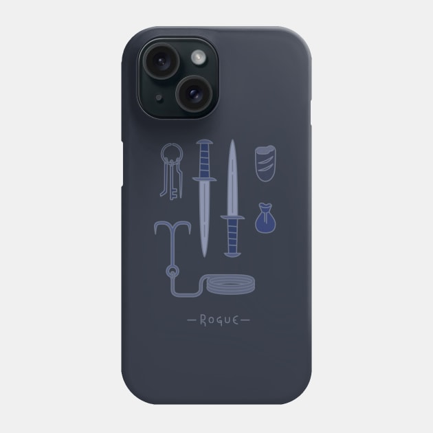 RPG Adventure Kit - Rogue Phone Case by _automaton