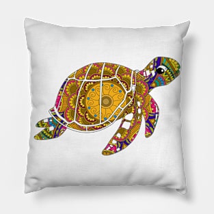 Ethnic Turtle Pillow