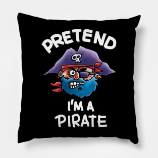 Pretend I'm a Pirate Pillow