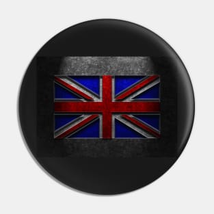 Union Jack Stone Texture Pin