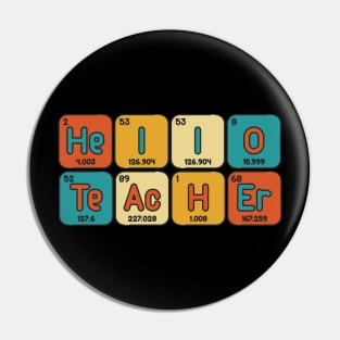 Hello Teacher Pin