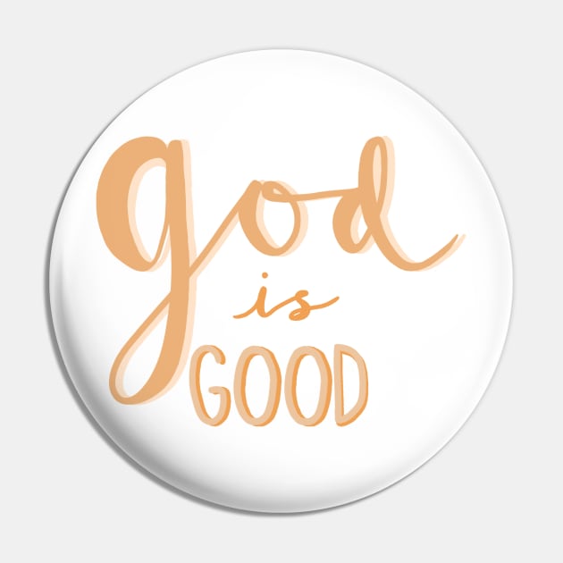 God is Good Pin by DesignStory