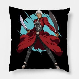 fate zero - archer Pillow