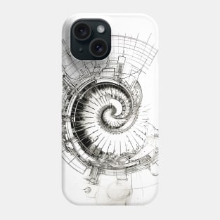 Fibonacci Sequence: Fibonacci Abstract Phone Case