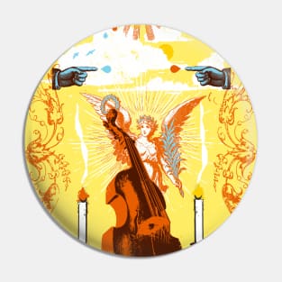 MYSTIC CELLO Pin