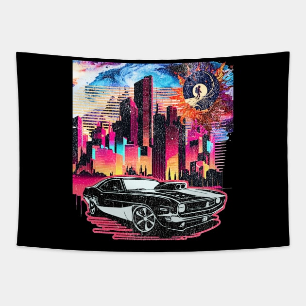 Let's Live Fast Car Motivational inspirational Funny Muscle Car lover  Hot Road, Racing Vintage 70s Car Rally Racing Lover Gifts  Tapestry by Customo