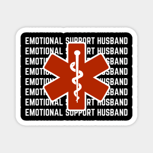 Emotional-Support-Husband-Do-Not-Pet Magnet