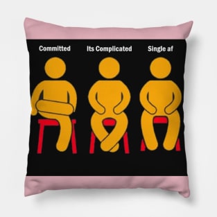 Relationship Status Tee Pillow