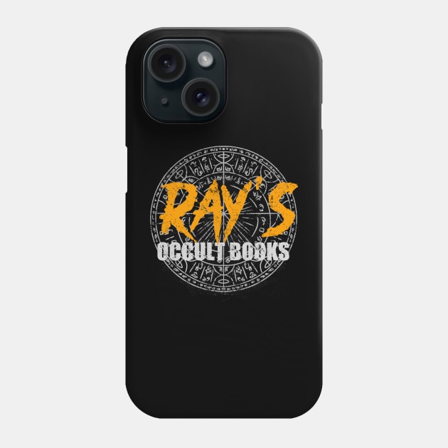 Ray's Occult books Phone Case by littlepdraws