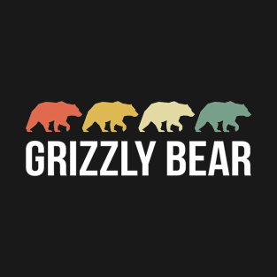 Retro Grizzly Bear - Grizzly Bear T-Shirt