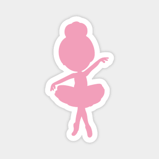 Ballerina Silhouette, Ballet Dancer, Ballet Girl Magnet