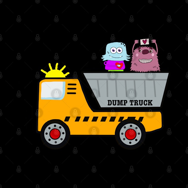 Shurkasons riding a truck by Shurkason