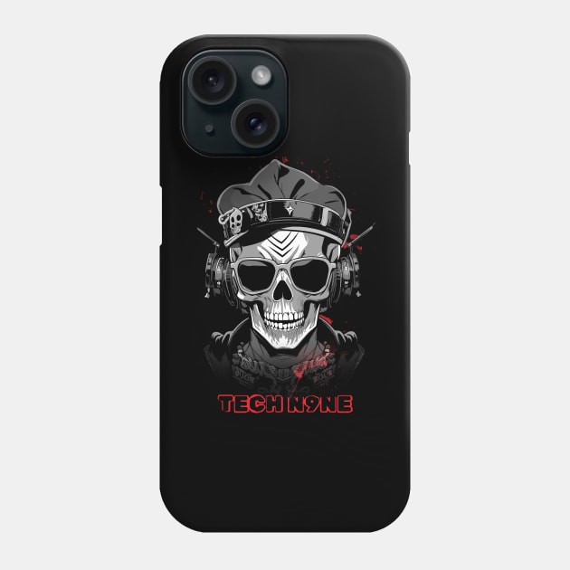 tech n9ne Phone Case by Retro Project