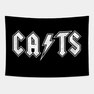 CATS (White) Tapestry