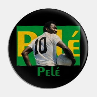 vintage retro Pelé 1940-2022 Pin