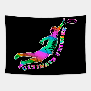 "Ultimate Frisbee Gradient" Tapestry