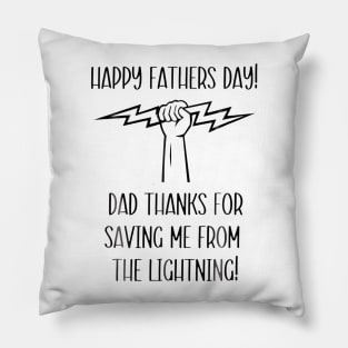 Happy Fathers Day Pillow