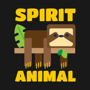 My Spirit Animal Is A Sloth - Three Toed Slow T-Shirt