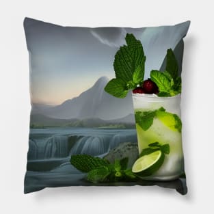 Fantastic Mojito Pillow