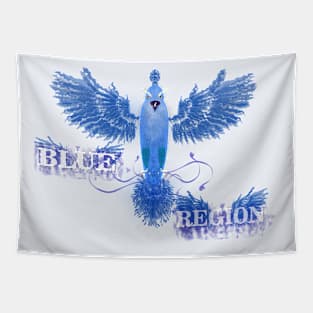 Blue - The Queen of Colors Tapestry