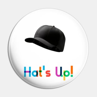 Hat's Up Colorways Pin