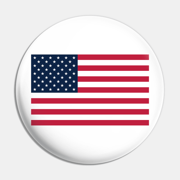 USA Flag Pin by MrLarry