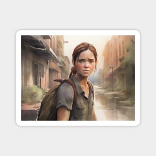 The Last of Us fan art - Ellie Magnet