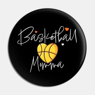 Basketball Momma Pin