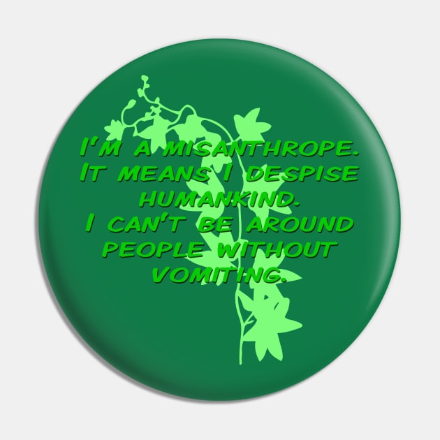 Go Green Pin by OCDVampire