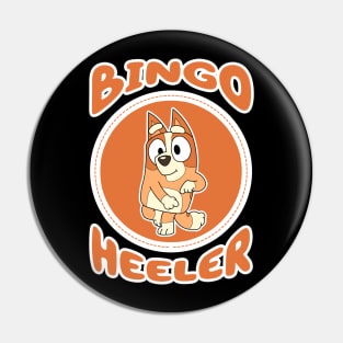 Bingo Heeler Pin