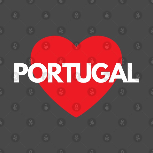 Love Portugal (with Heart) by Lisbon Travel Shop