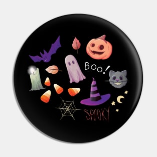 Spooky Stuff Pin