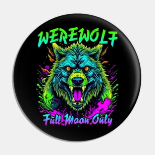 Full moon only Pin