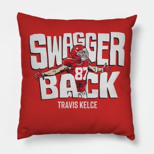 Travis Kelce Swagger Back Pillow