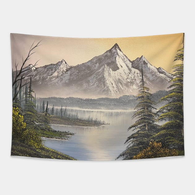 Bob ross tapestry hot sale