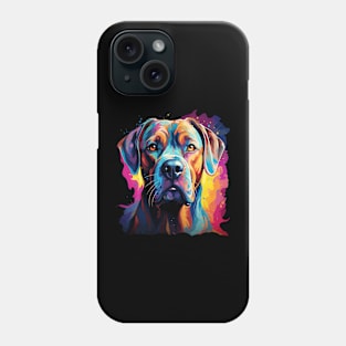 Boxer Rainbow Phone Case