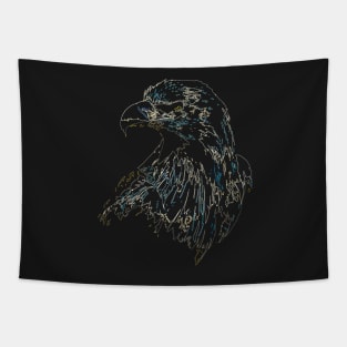 eagle, colored eagle Tapestry