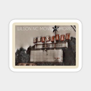 Wilson NC Movie Memories Drive In Magnet