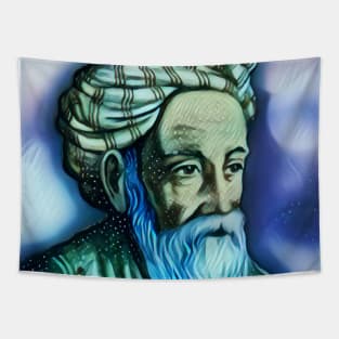 Omar Khayyam Portrait | Omar Khayyam Artwork 5 Tapestry